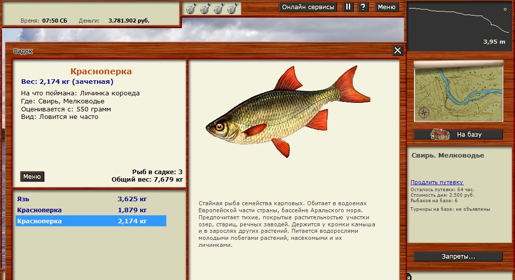 О русской рыбалке 3: серебристый карась Волхова